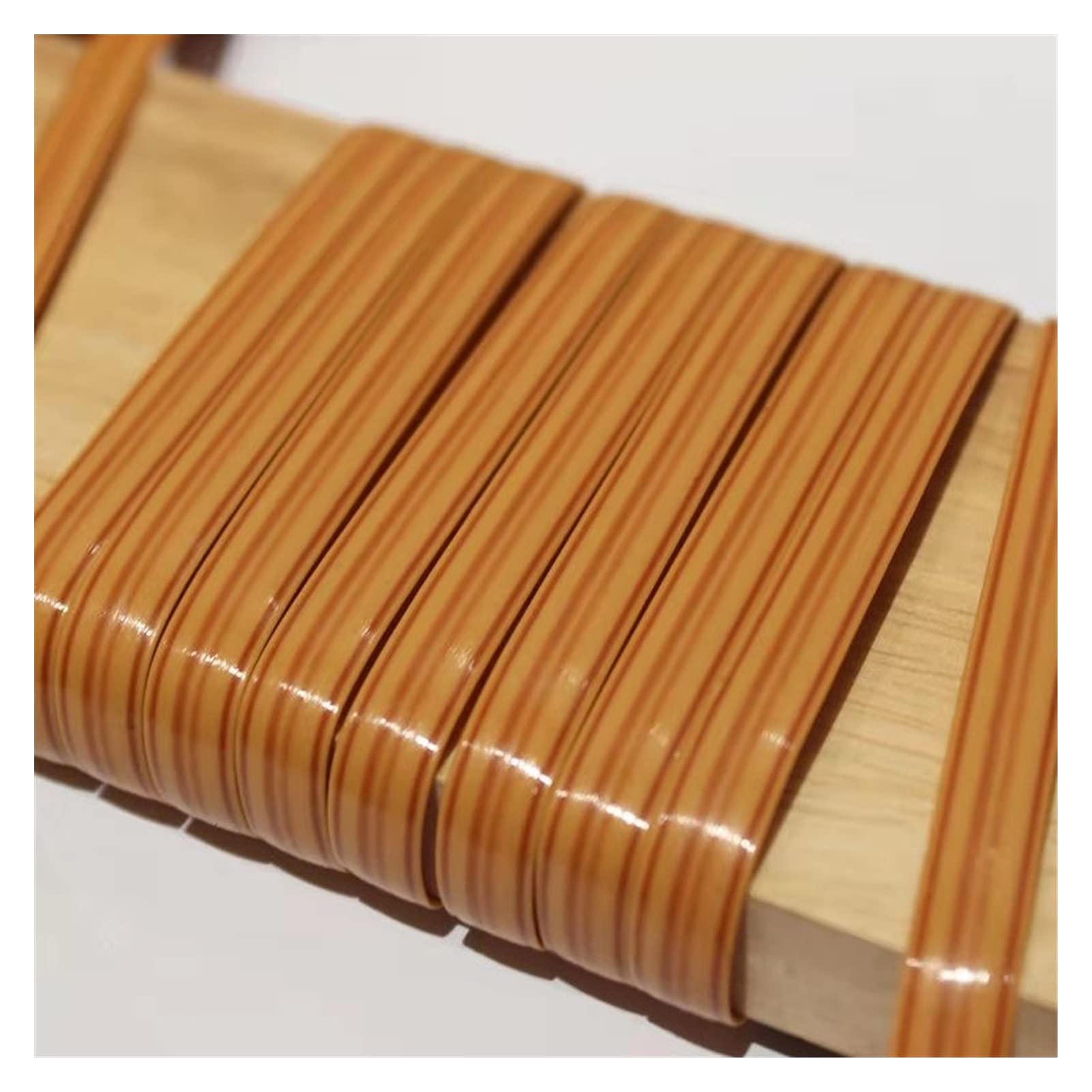 Yebio K Plastic Woven Rattan Wicker Repair Material,8Mm Synthetic Rattan Weaving Material,For Woven/K/8Mm