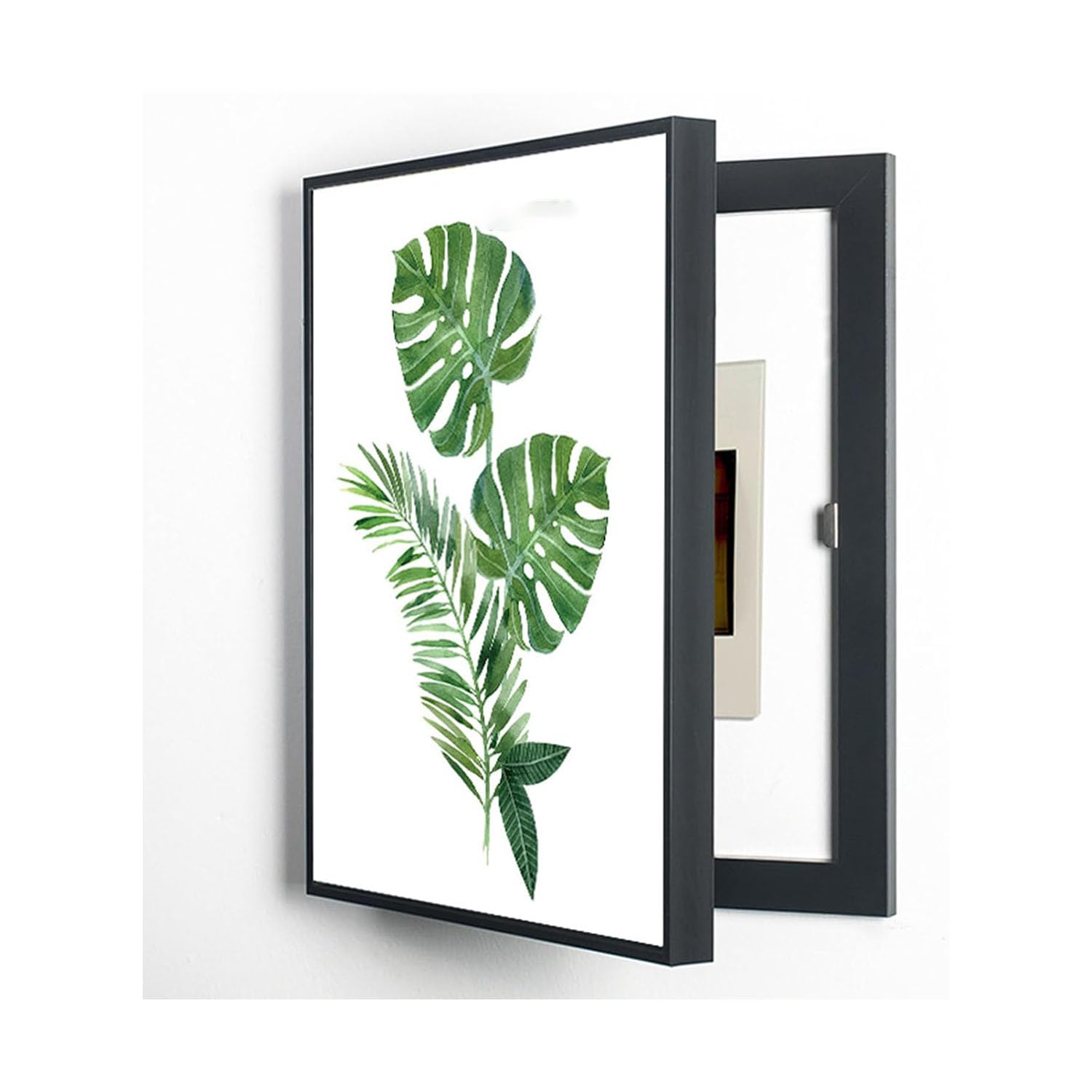 Tapa Cuadro Electrico Decorativo Vertical Grande, Cubre Cuadro Electrico, Cubre Contadores De Luz Moderno,10,50x60cm