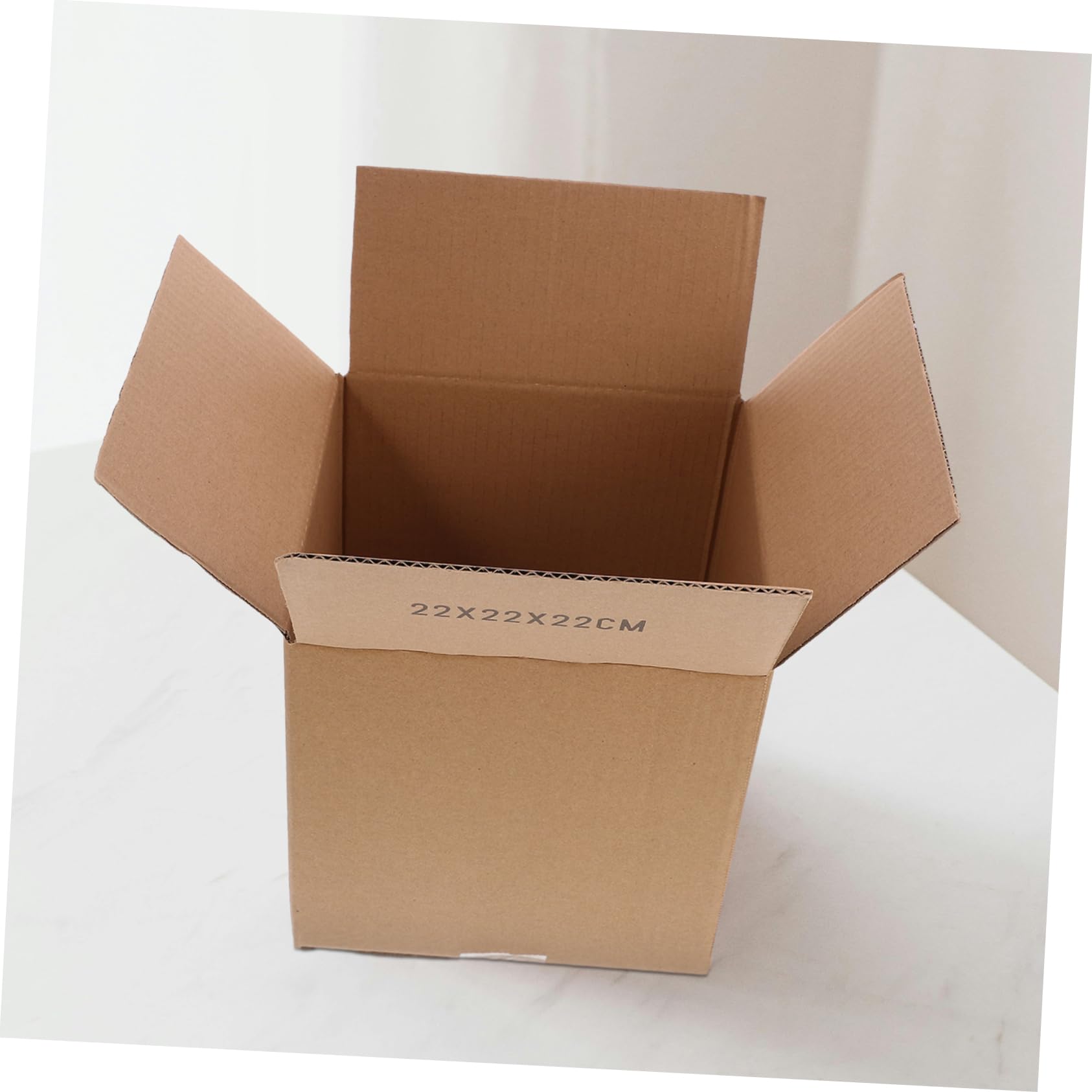 Quadratische Versandkartons Braun aus Papier 5 Stück für Transport