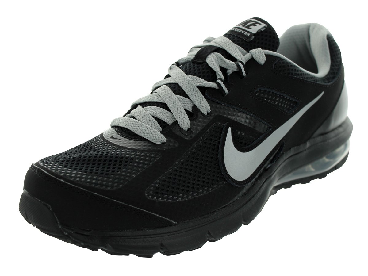 Nike Air Max Defy Run Men's Sneakers Black/Metallic Silver 599343-020