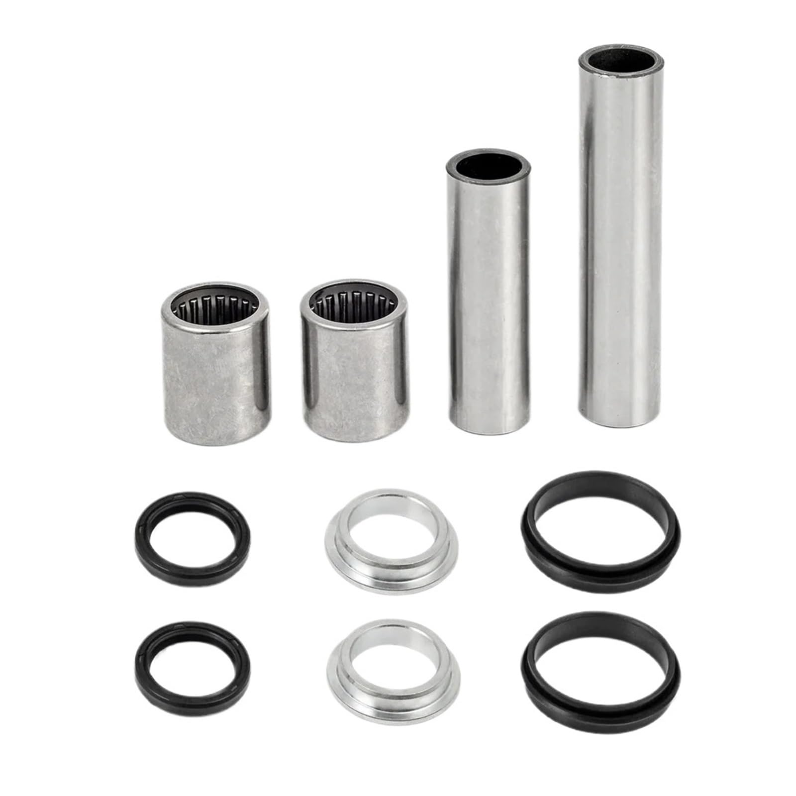 Kit de reconstruction de roulement de bras oscillant, compatible for Honda | Révision du châssis du VTT, composants de qualité OEM, tout le matériel nécessaire