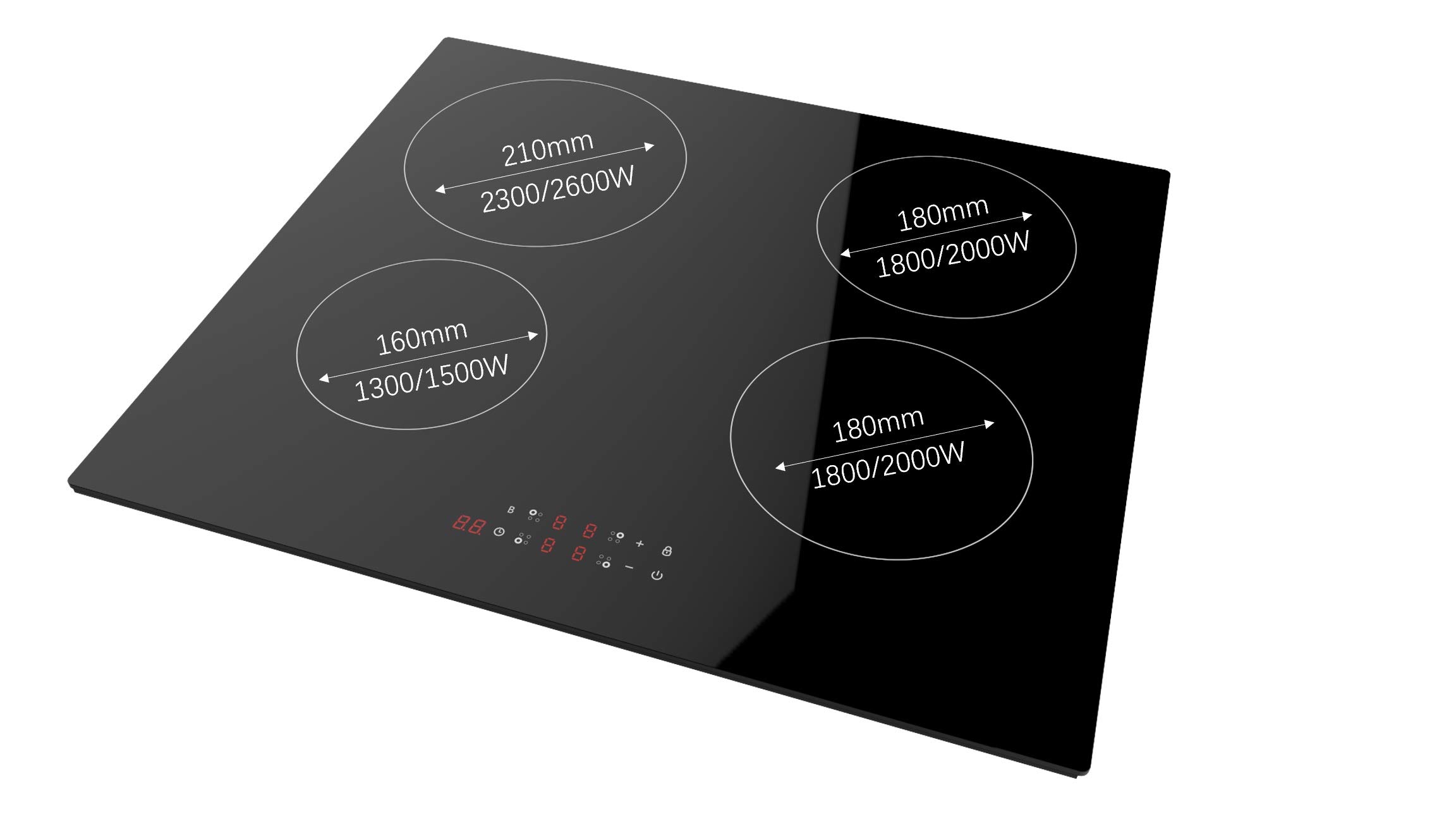 Buy Cookology CIT601 60cm Builtin Touch Control Induction Hob in Black