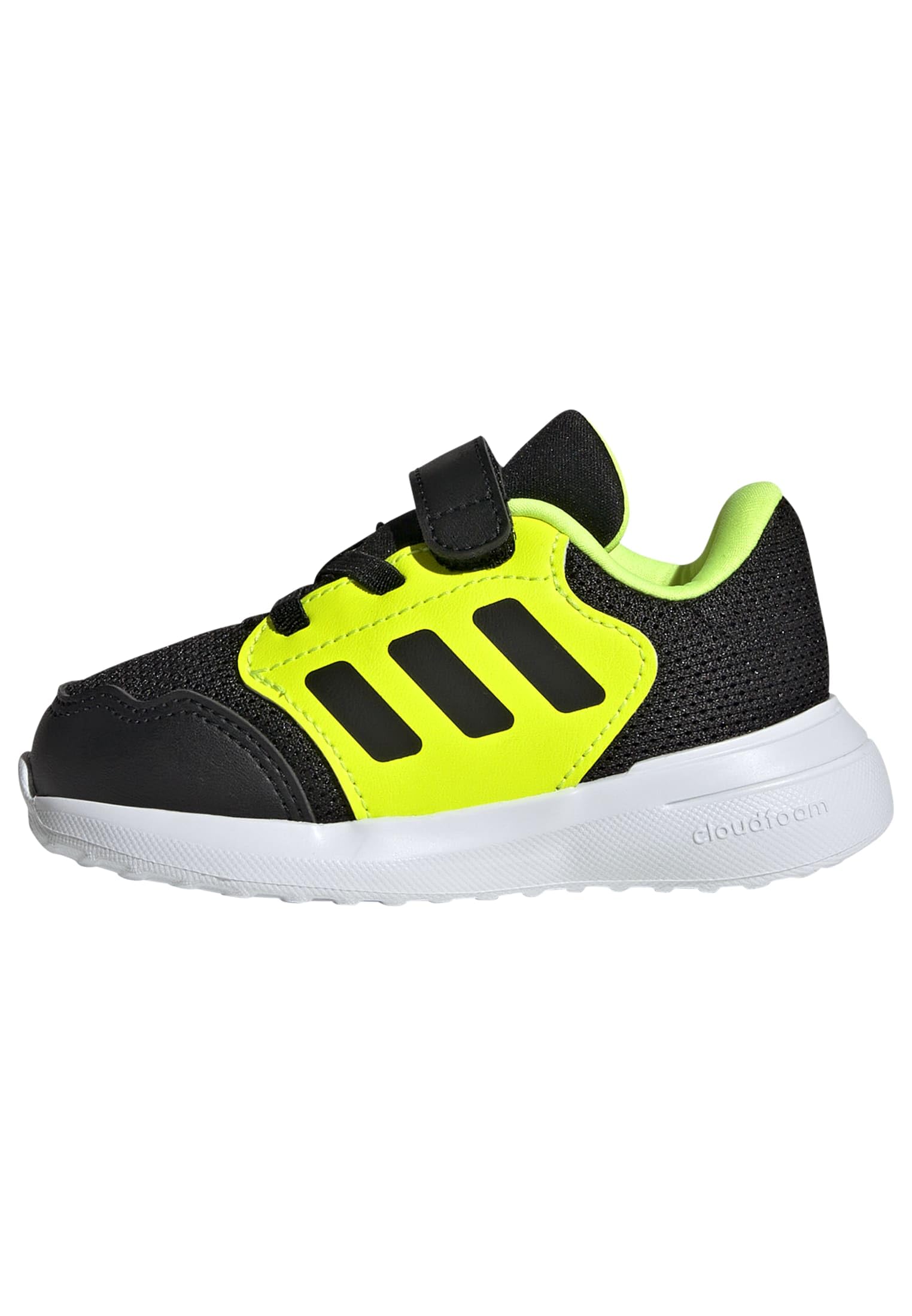 adidas Unisex Baby TENSAUR Run 3.0 Shoes Infants, Core Black/Core Black/Lucid Lemon, 3 UK Child