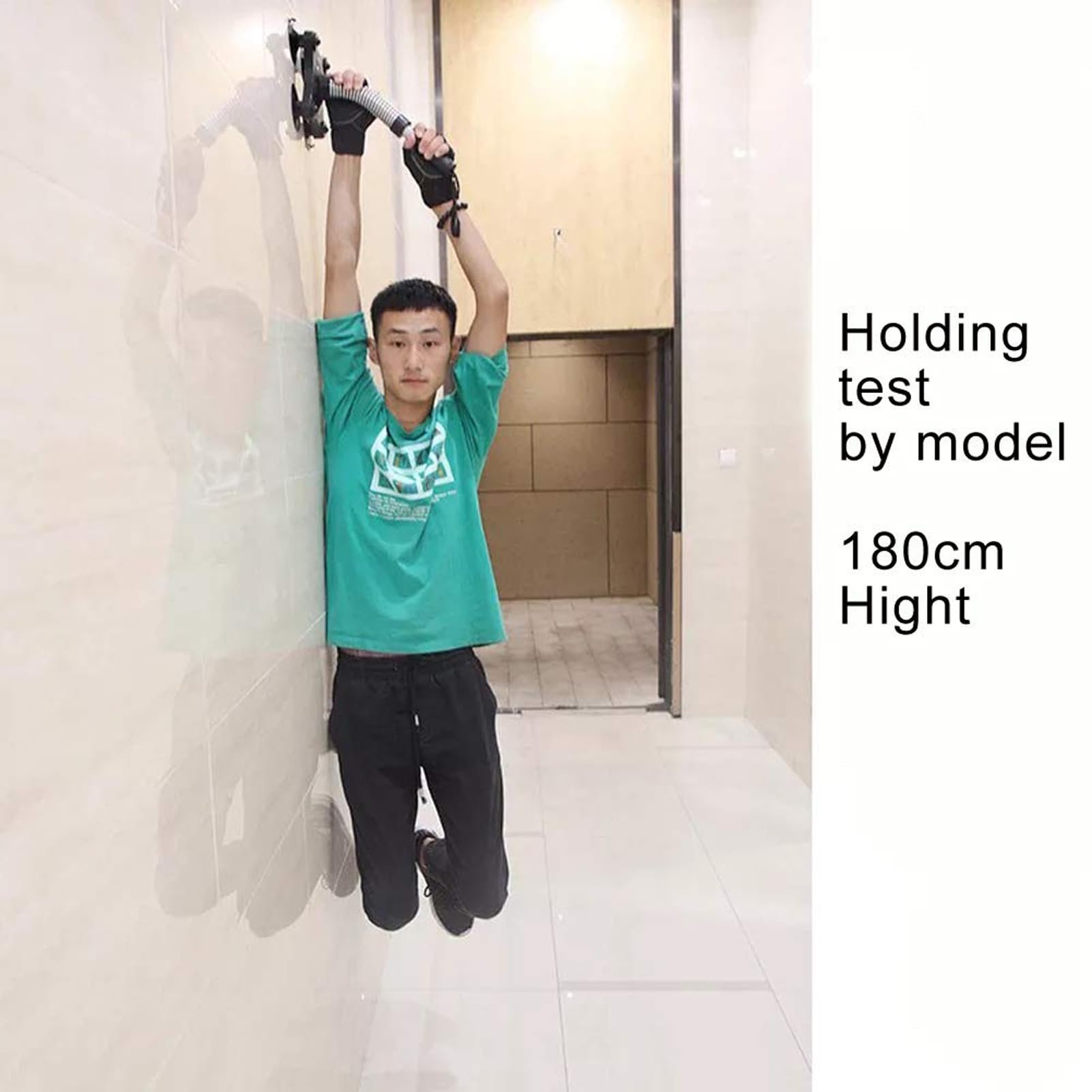 Entrenador estable para ejercitar los brazos, 14 x 8,5 pulgadas, fortalecimiento del antebrazo, con 4 ventosas para ejercitar los músculos de la muñeca