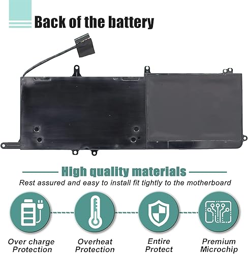 Miniatura 4 de 99Wh 9NJM1 44T2R MG2YH - Batería de repuesto para laptop Dell Alienware 17 R4 R5 15 R3 R4 P31E P69F P31E001 P31E002 P69F001 P69F002 HF25D 01D8 2 546