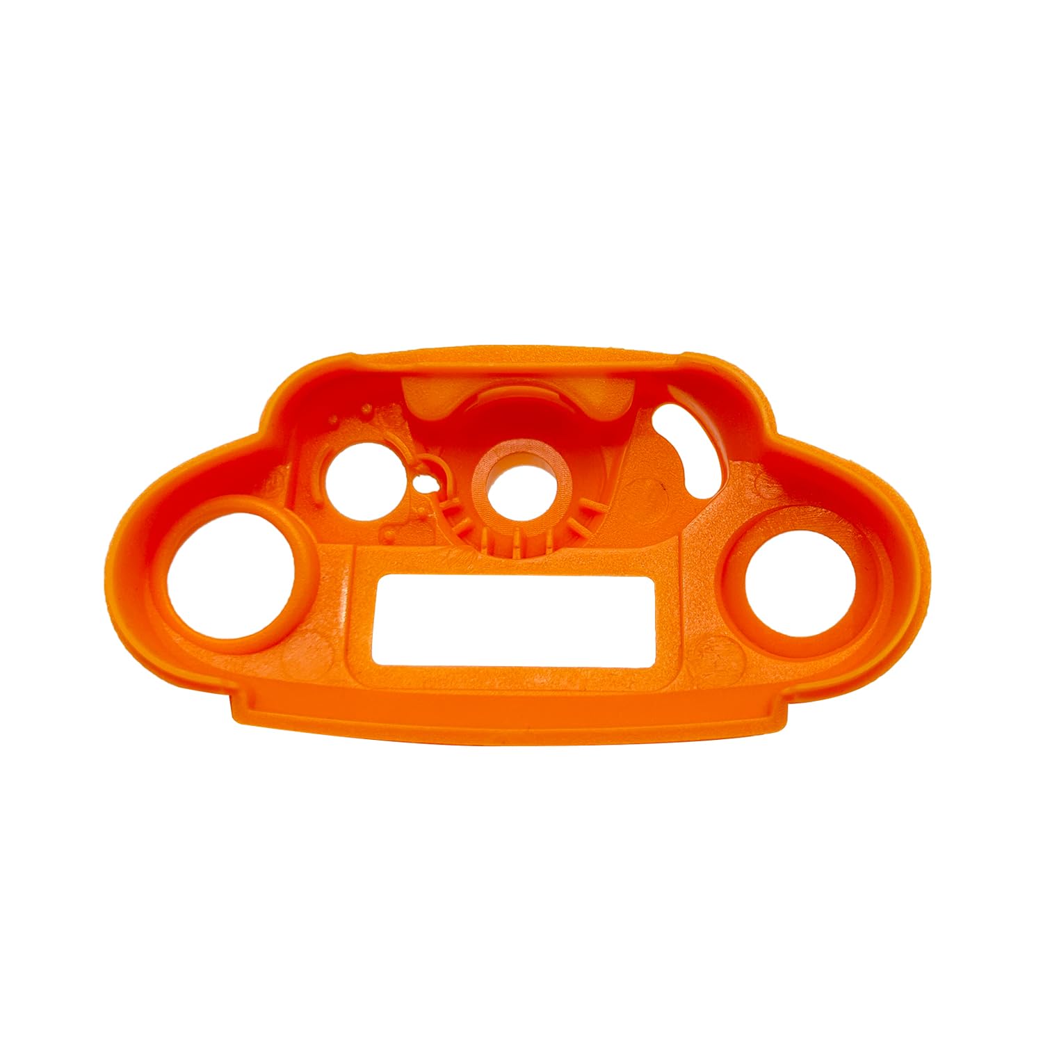 biemotwoway Bright Yellow APX6000 APX7000 Bezel Cover Replacement - Durable Plastic Front Housing Case for Handheld Radios | Shock-Resistant Fit Protective Shield Kit (Orange)