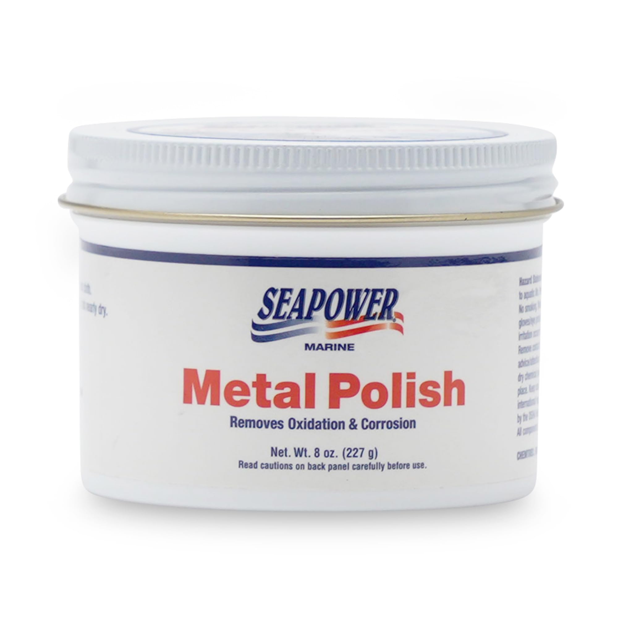 Seapower Marine Metal Polish and Scratch Remover - 8 oz.