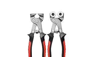Professional 2 Piece Glass & Ceramic Tile Nippers Set