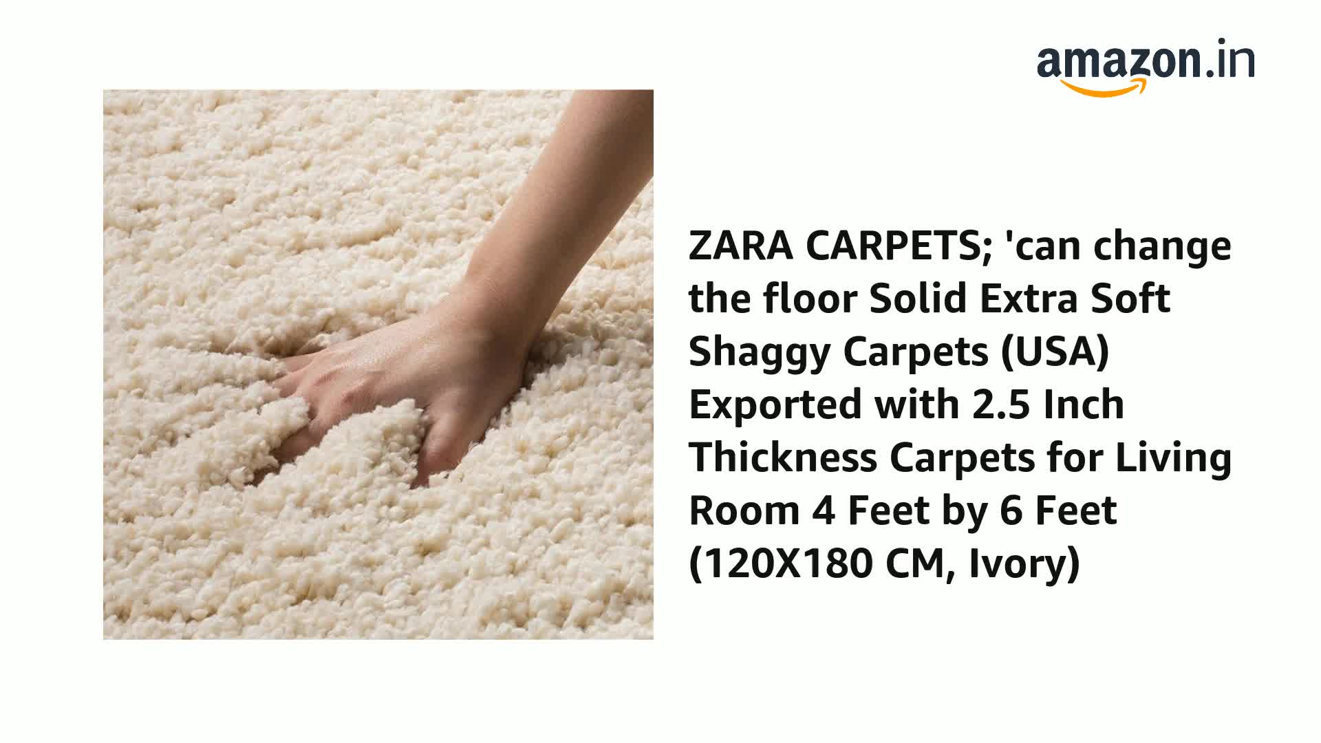 Buy Zara Carpets; 'can Change The Floor Solid Extra Soft