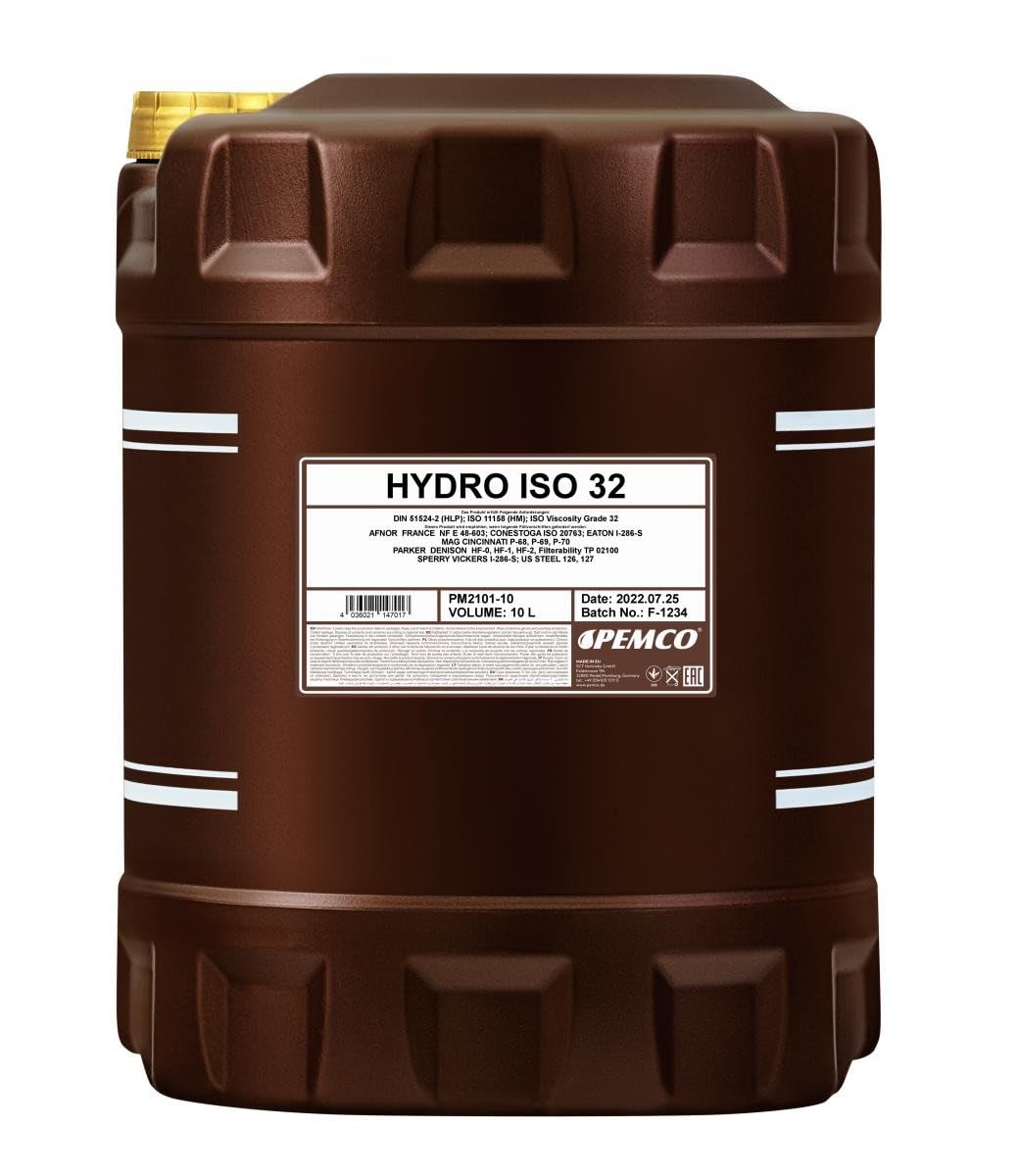 PEMCO Huile hydraulique PM2101-10 10I Jerrycan