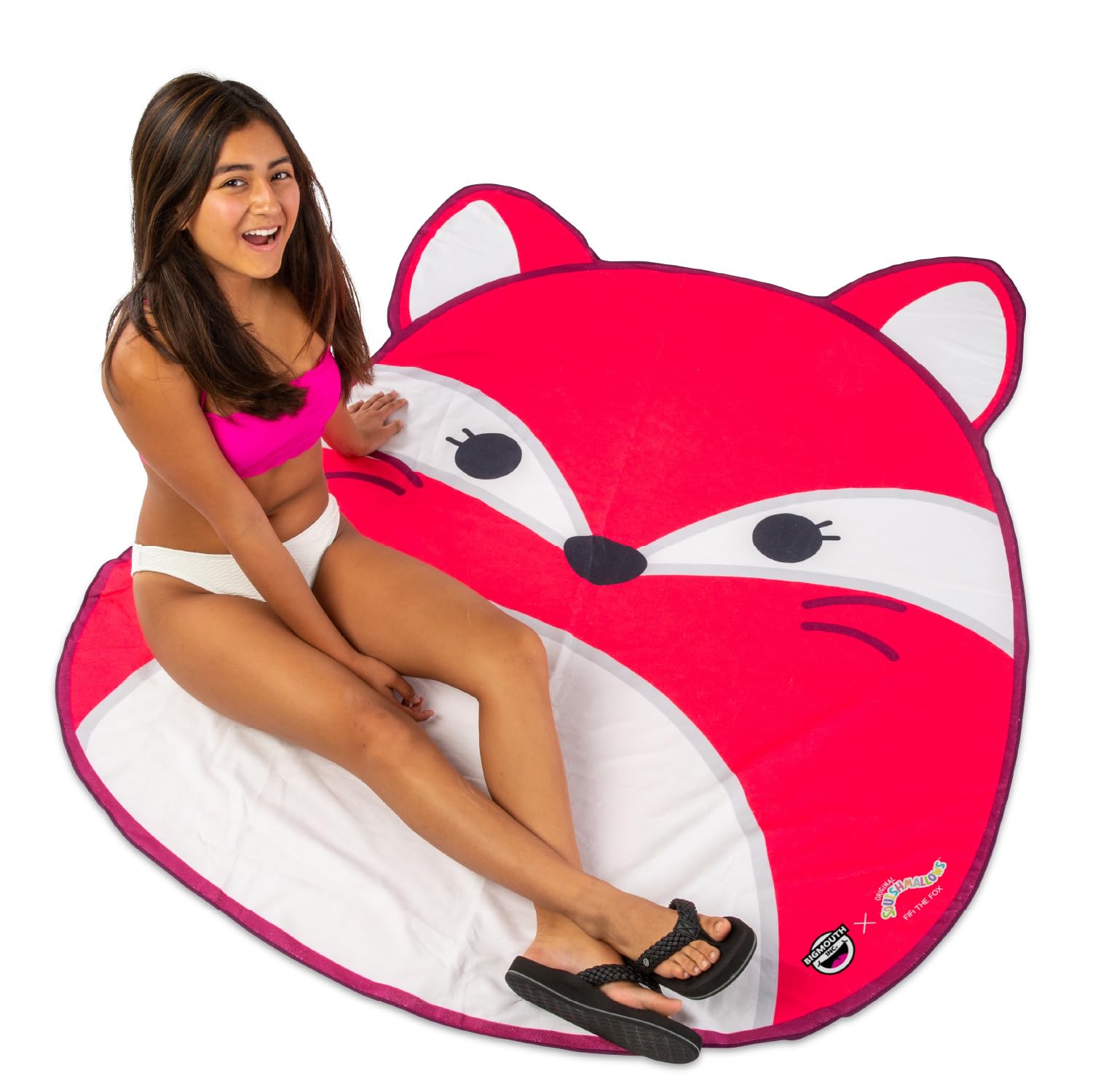 BigMouth X Squishmallows Fifi the Fox Beach Blanket - Thumbnail 5