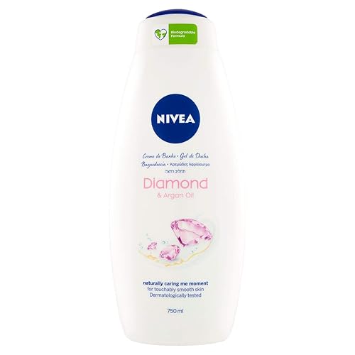 NIVEA Crema de baño, con diamantes brillantes y fragancia de Calla White, 25.4 fl oz, paquete de 3