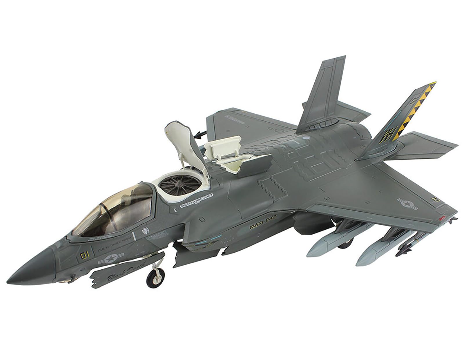 F-35B Lightning II Aircraft (Beast Mode) Black Death, VMFA-542