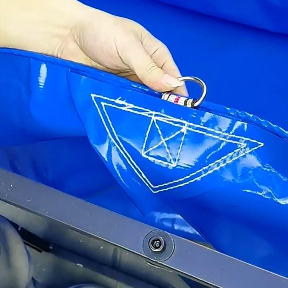 Frame-Free Fish Pond Liner with snap-fit Pond Cover for Easy Installation (1.5 x 1 x 1 metre)