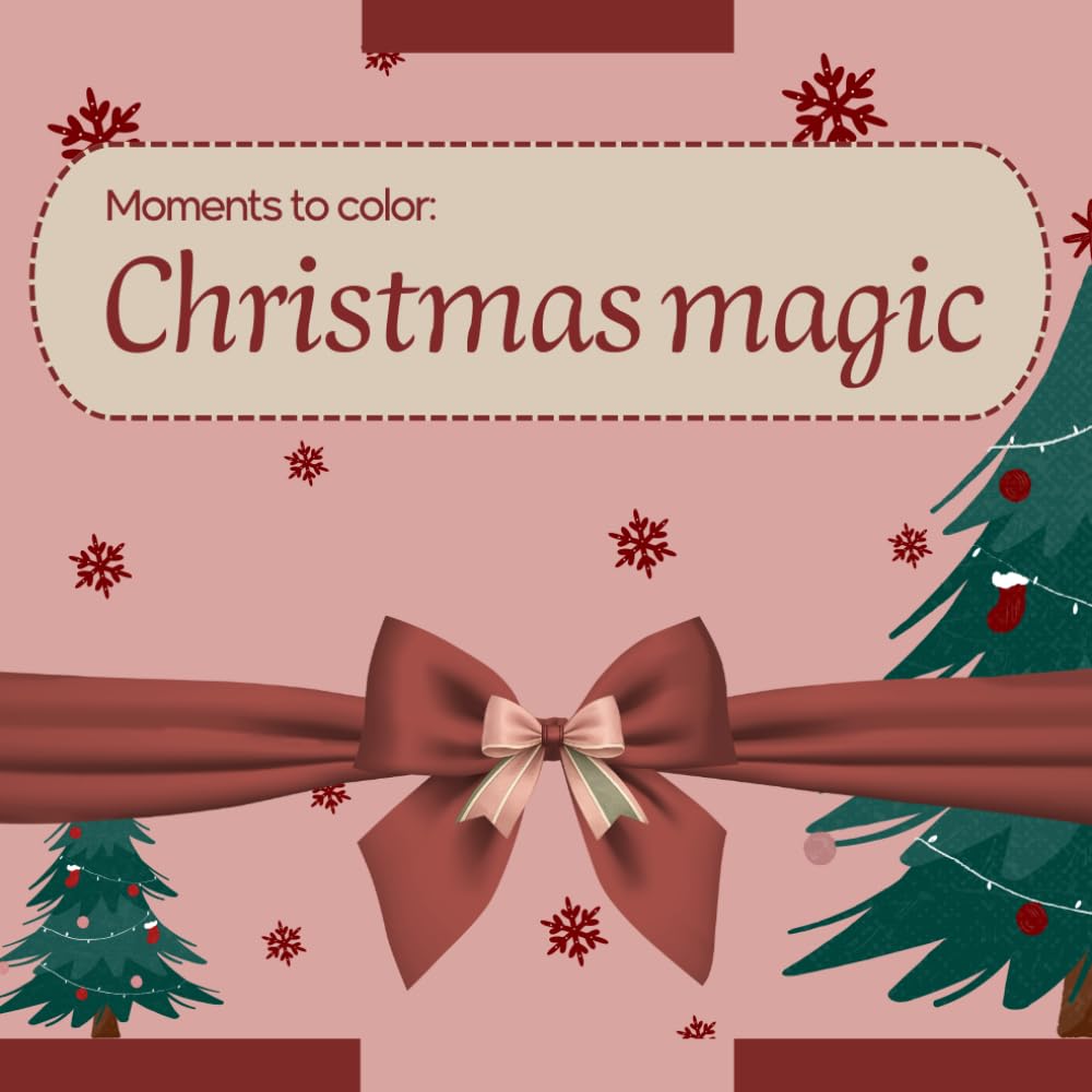 Moments to color: Christmas magic