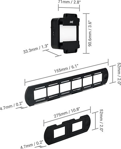 Vista 18 de Juego de adaptador de digitalización de película con luz LED Sustituye a Nikon ES-2 Convertir película negativa de 1.378 in y deslice a fotos
