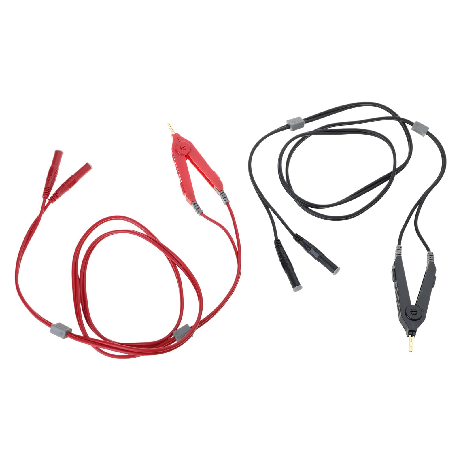 2Pcs High Accuracy Wire Probes for Reliabled Low Resistance Measurement in Laboratory, Power Equipment Maintenance Power Industry Testing