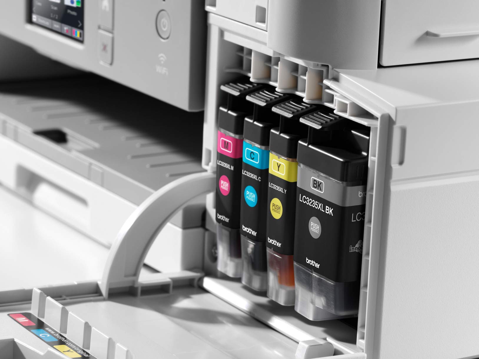 Brother LC3235XLBK passend für MFCJ1300DW Tinte schwarz 6000 Seiten – Bild 4