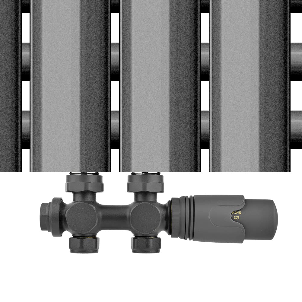 H-Ventil Anschlussgarnitur Mittelanschluss/Radiator Valves