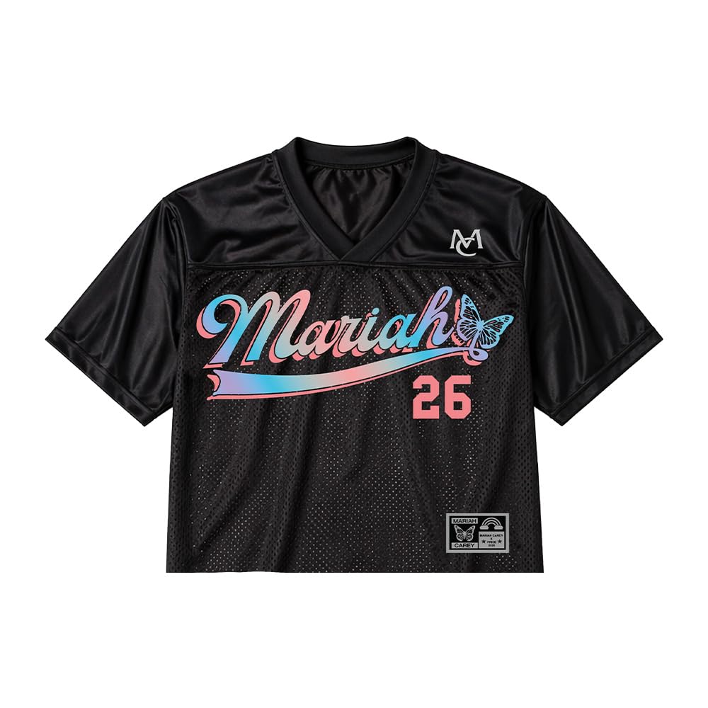 Mariah Carey Unisex Official Crop Football Jersey Offizielles Crop-Fußballtrikot