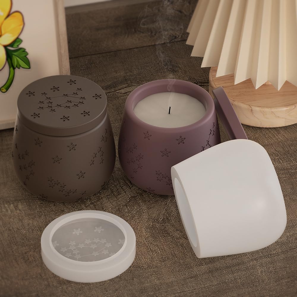 Star cup silicone mould, candle mould for resin, Style 6, big - Image 4