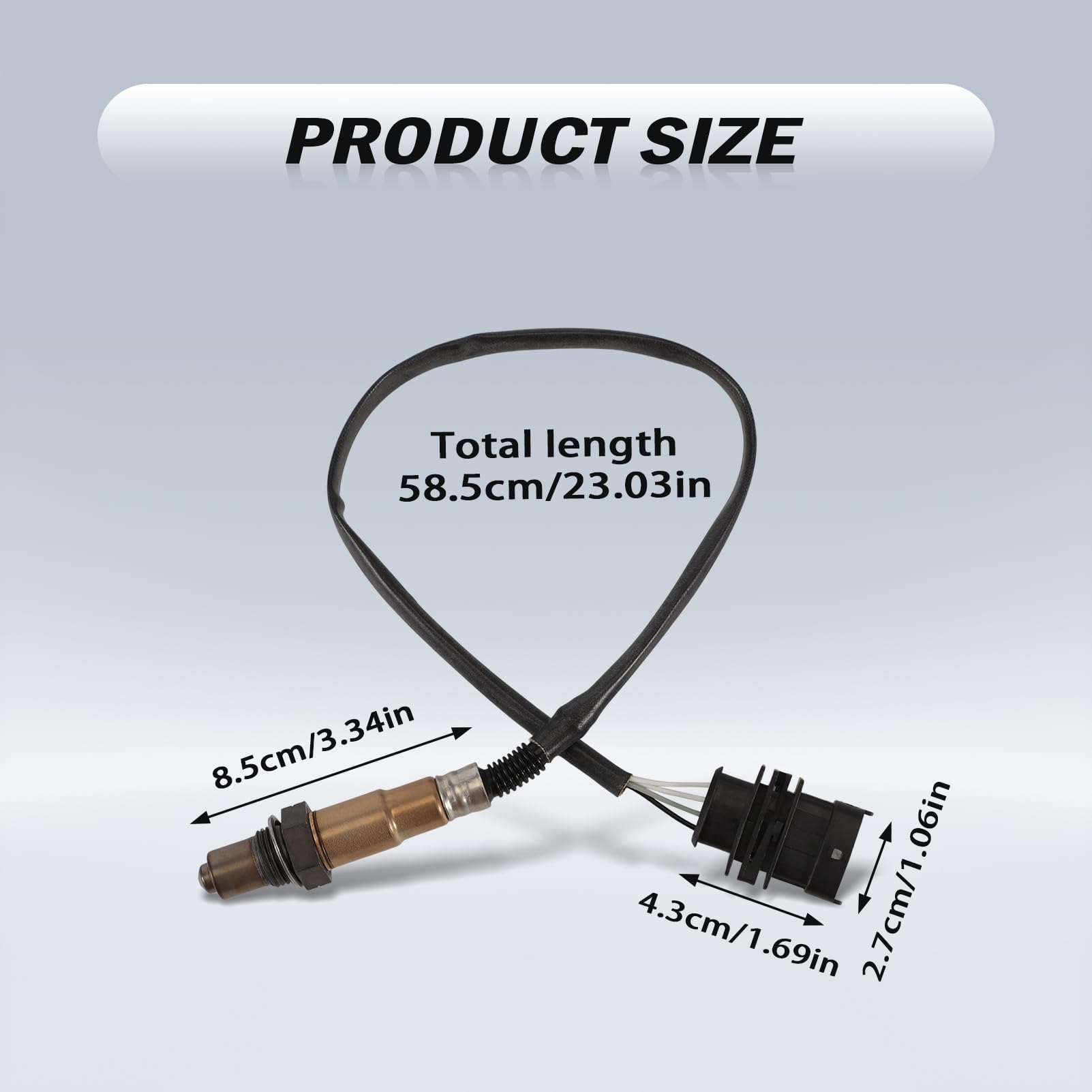 Sensore Lambda a monte per Aveo Cruze Astra GHJ Corsa D Insignia A Meriva Vectra C Zafira B 1.2L 1.4L 1.6L 2002-2020 93174519