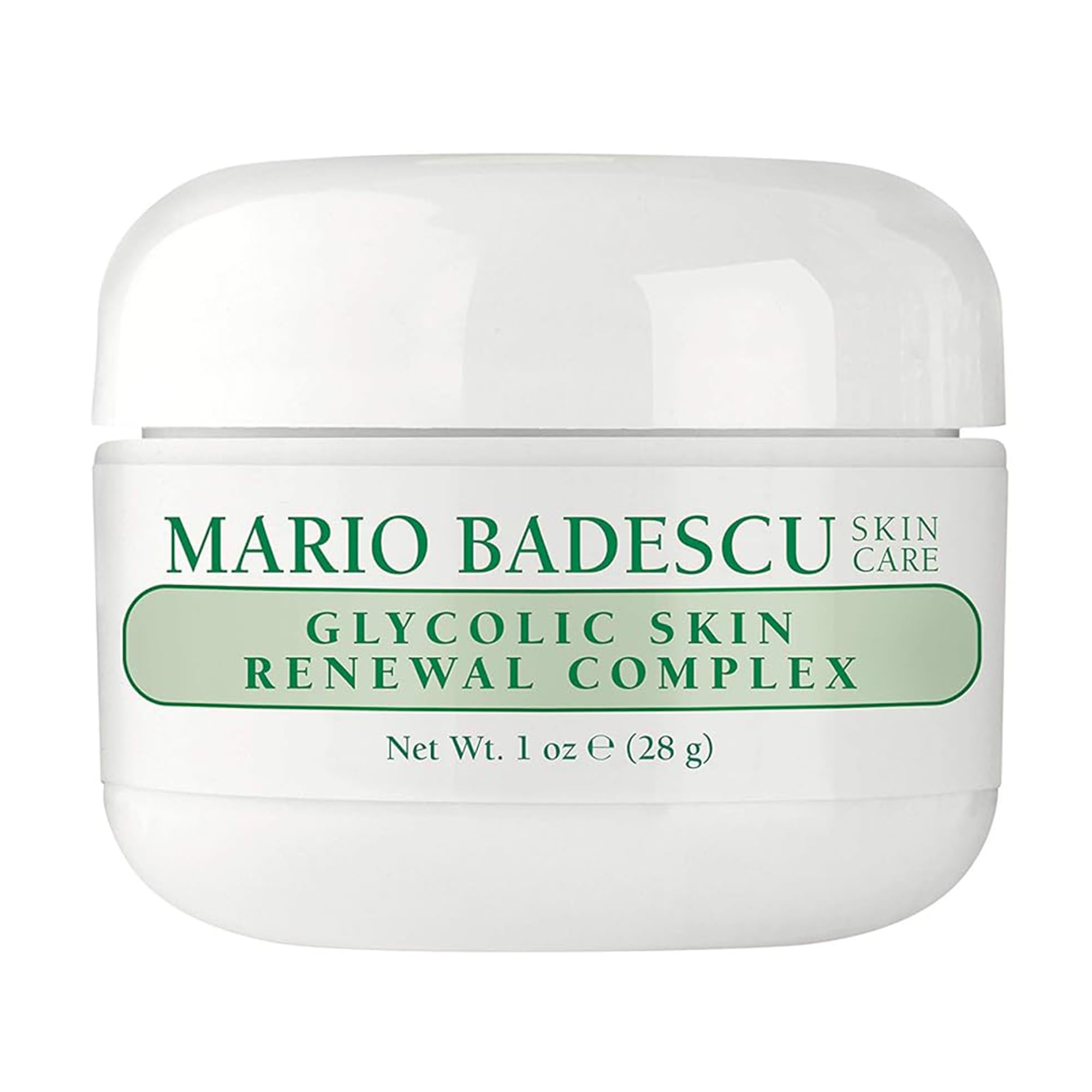 Mario Badescu Glycolic Skin Renewal Complex - Face Cream with Glycolic Acid - Face Moisturizer for Dry Skin, Reduces Wrinkles and Fine Lines, 1 Oz