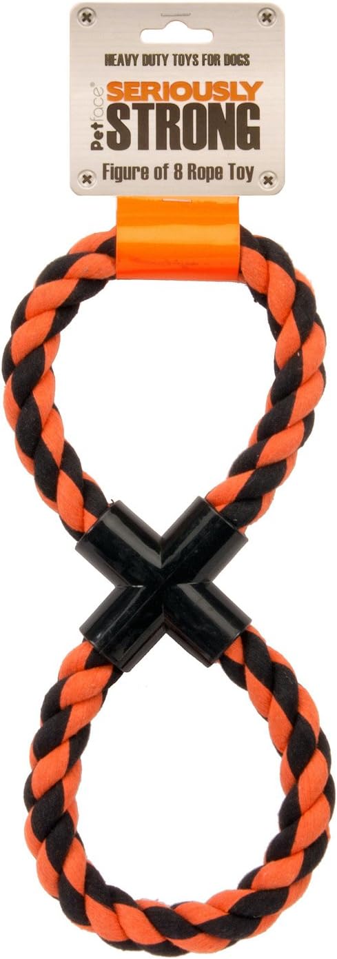 (Seriously Strong by Petface) Figure of 8 Rope Dog Toy