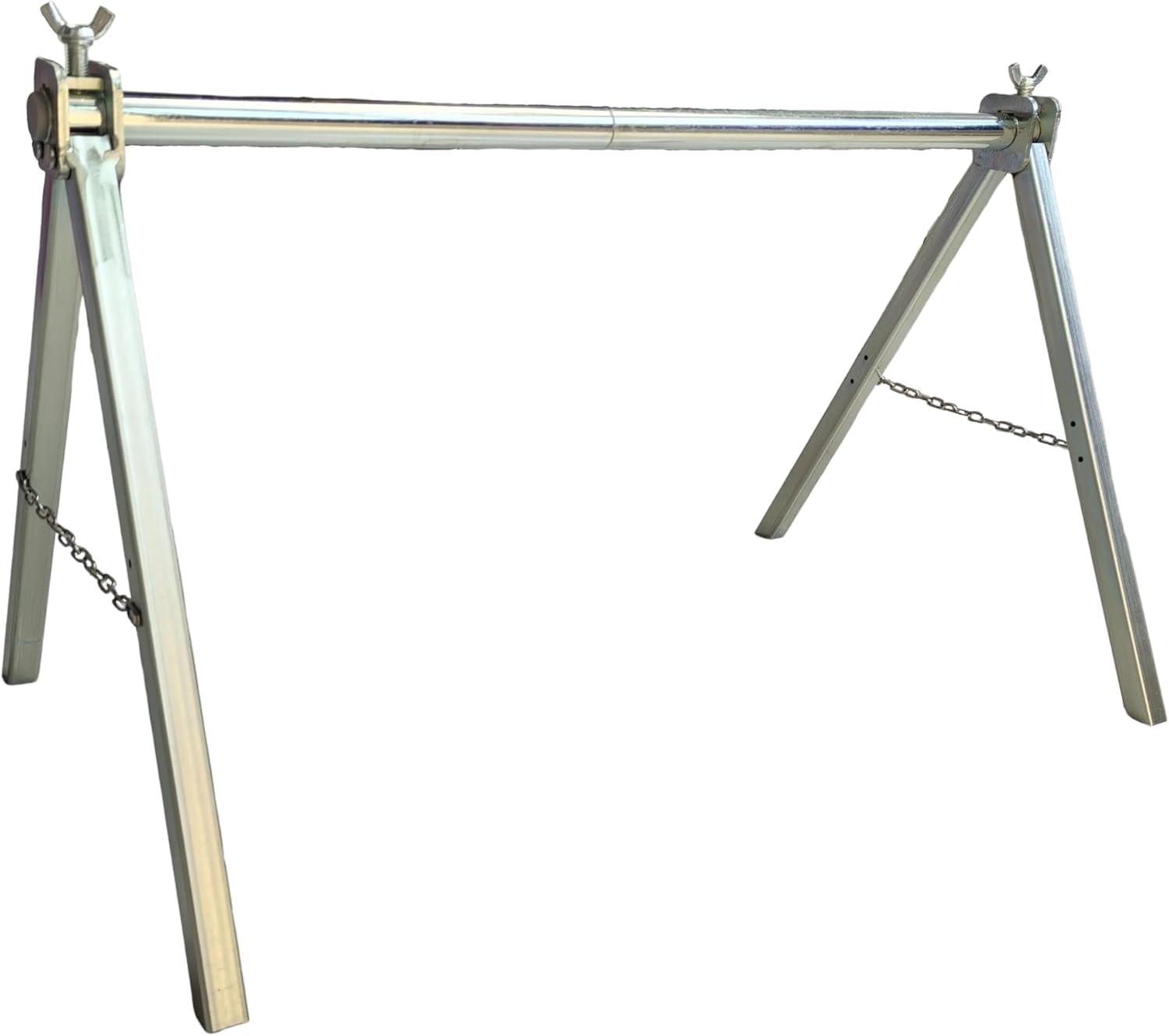 2024 Upgraded Foldable Cable/Wire Spool Rack, Holds Spools Up to 30" in Diameter, 220 lbs Max Load, Features 1" Two-Piece Axle Rod，Ultra-Compact Storage Size