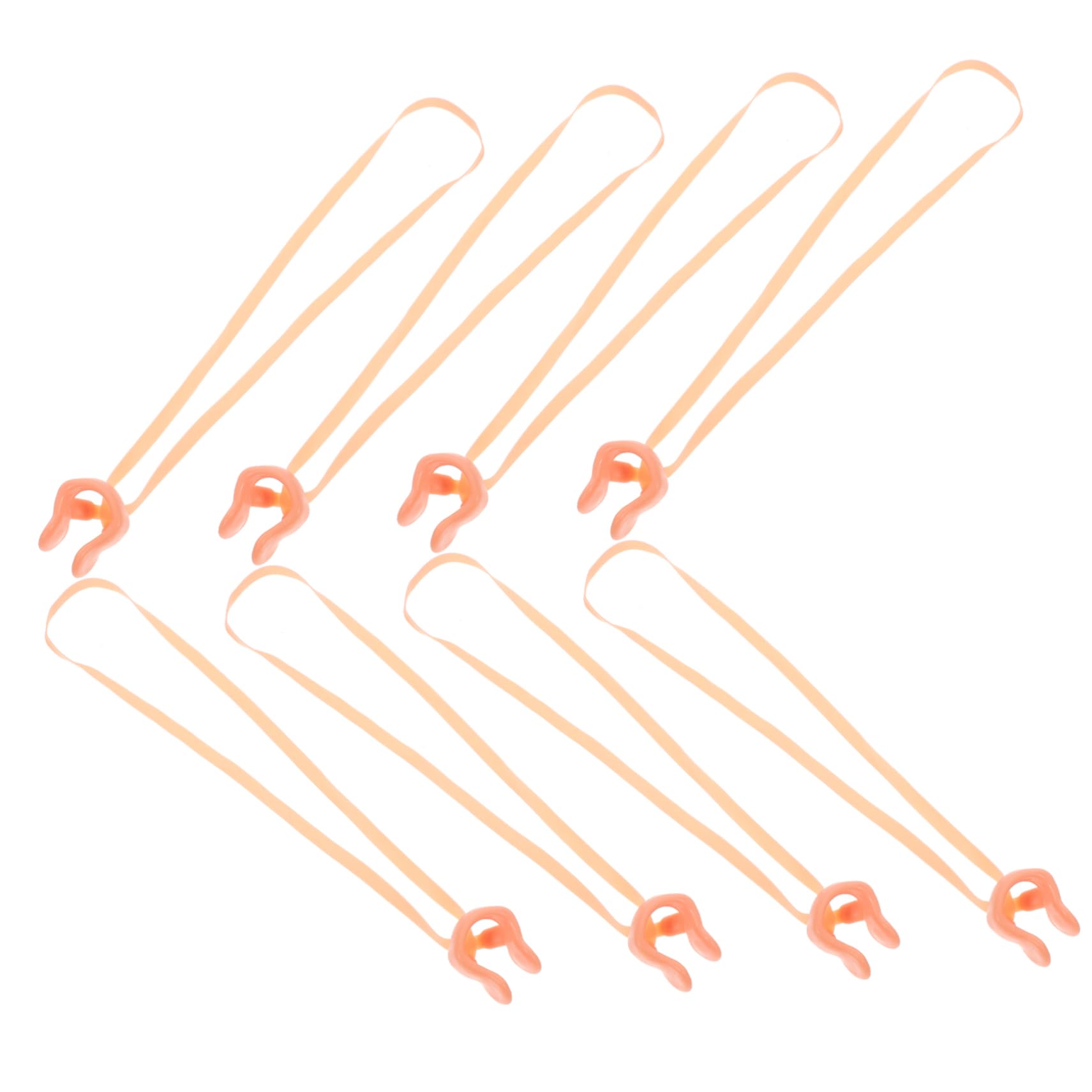 BESPORTBLE 36 STK Nasenschiene elastisches strechgürtel Nasenklammer mit Riemen Nasenklammer für Kinder Nasenclip mit Riemen Nasensplint zum Schwimmen Erwachsene schwimmausrüstung