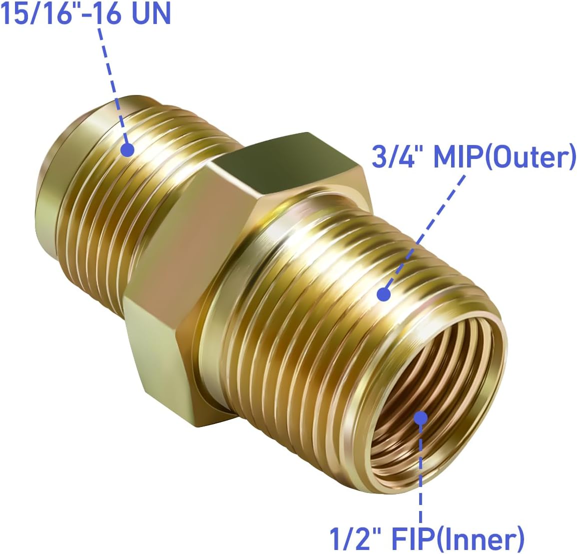 Solimeta 48" Flexible Gas Line Kit for Dryer, Stove, Gas Appliance Connector Kit, Gas Connector Hose