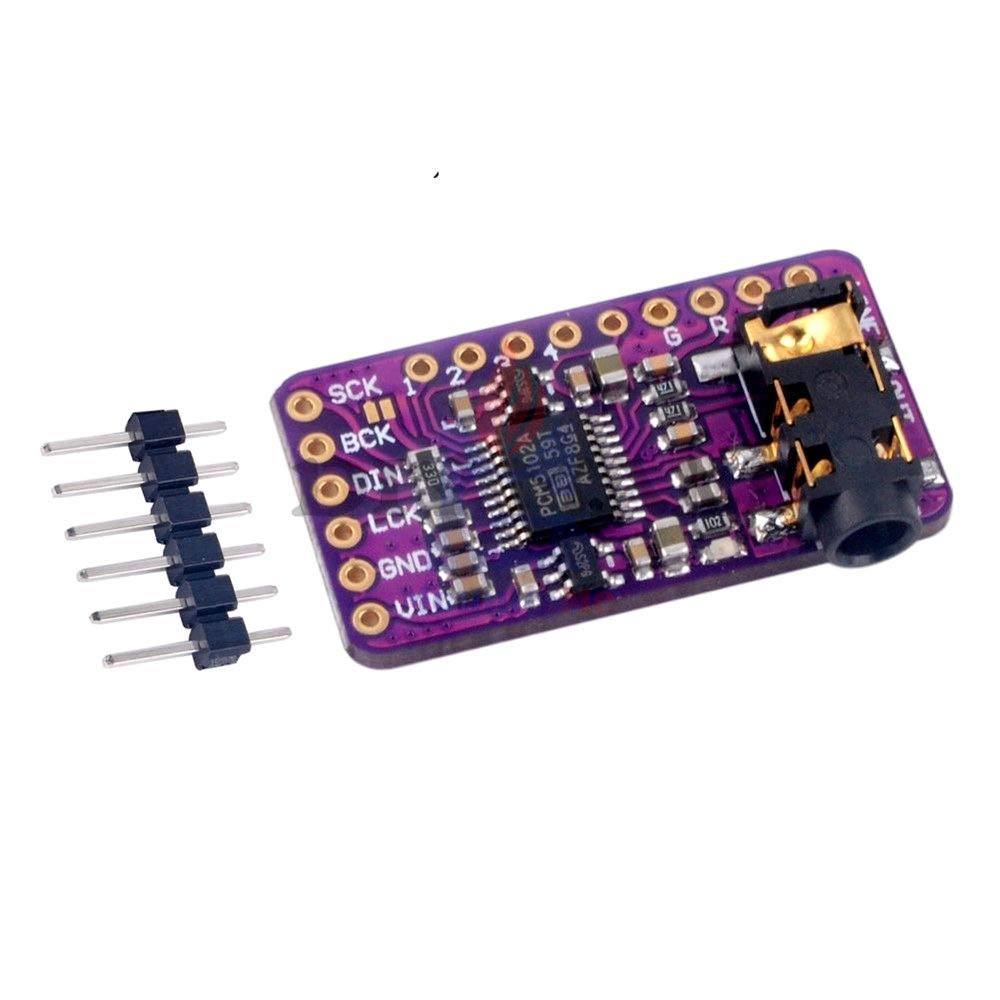Interface I2S PCM5102 DAC Decoder GY-PCM5102 I2S Player Module for Raspberry Pi