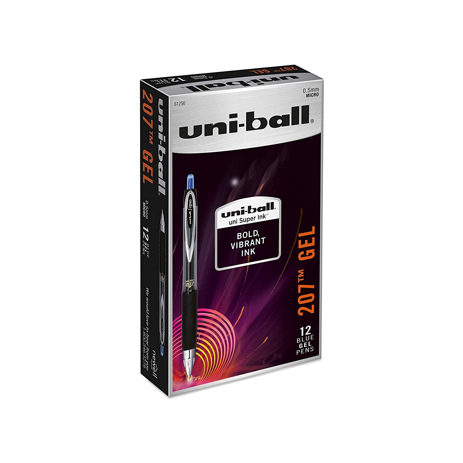 SAN61256 - Uni-ball Signo Gel 207 Roller Ball Retractable Gel Pen by Uni-ball