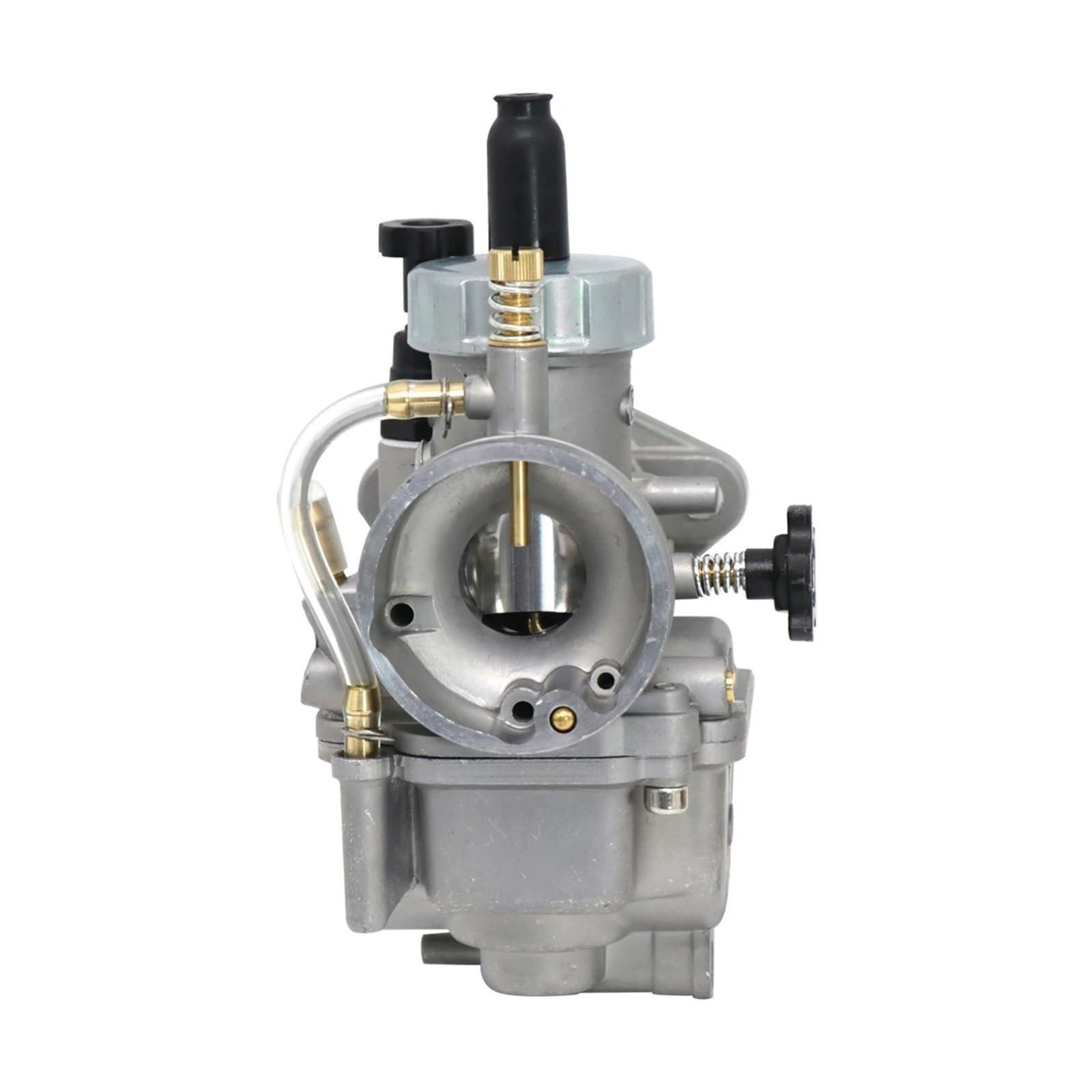 Motosierra Carburador Carburador De Motocicleta Para GY6 Para JOG Para DIO 50-250cc 2T 4T Carburadores PE Con Brida Motor 17 19 22 24 26 28mm(26mm)