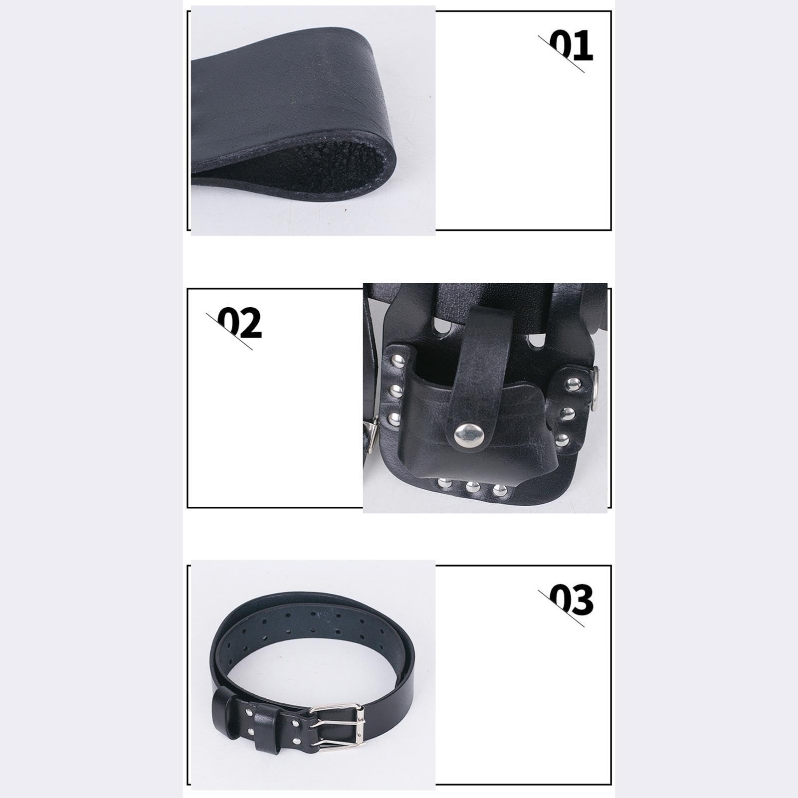 Étui de ceinture porte-outils en cuir, pochette pour outils de jardin conçue pour garder les essentiels à portée de main et en sécurité pendant