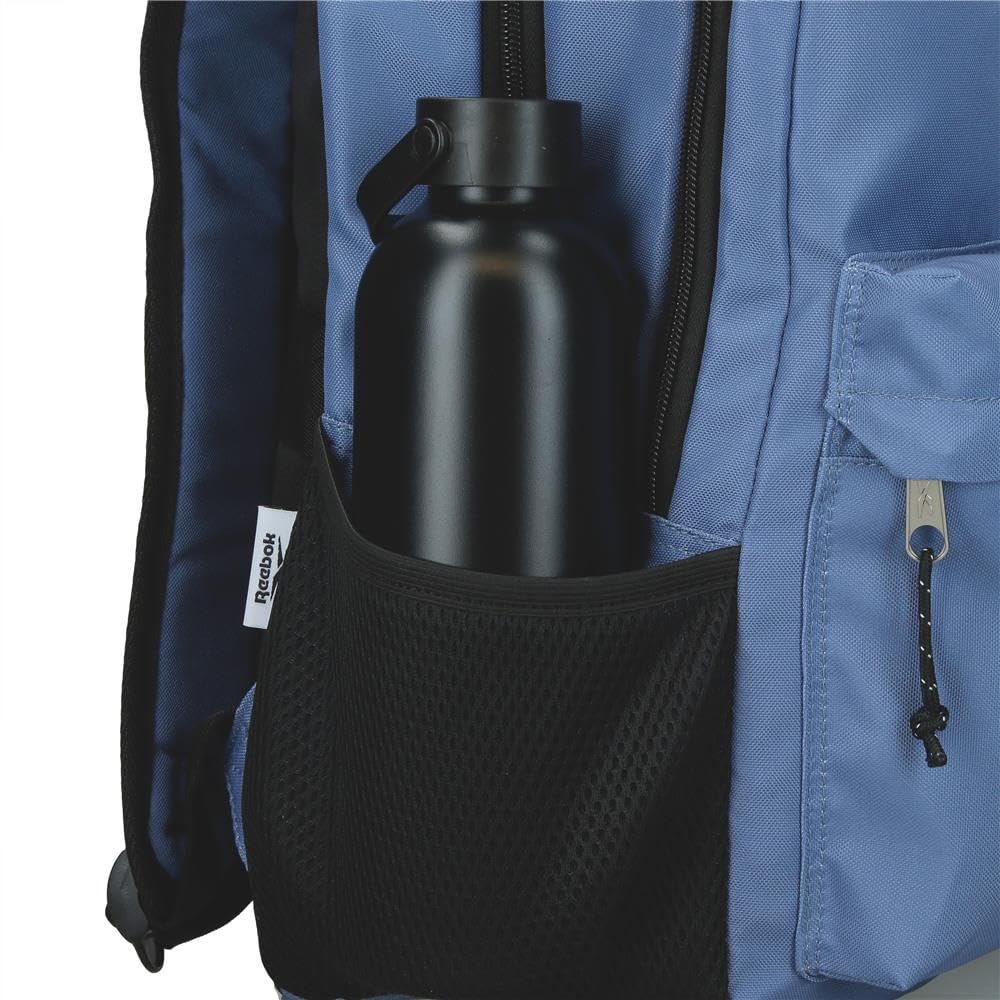 Reebok Boston Mochila Doble Compartimento Adaptable Portátil 15,6 Pulgadas Azul 31x44x15 cm Poliéster 20,46L by Joumma Bags