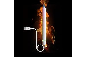 nuhui 42-52℃ UV LED Heating Rod, Portable Space Heater for Winter