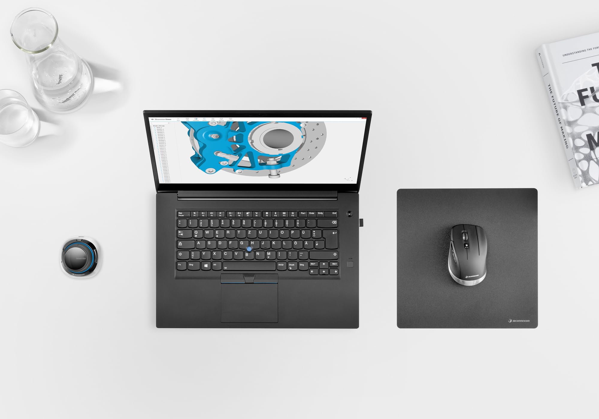 3Dconnexion Zestaw bezprzewodowy SpaceMouse 2