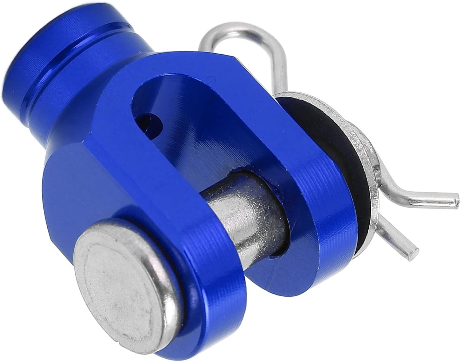 Keenso Rear Brake Clevis, Aluminum Motorcycle Rear Brake Pedal Clevis YZ125 250 YZ250F YZ125X YZ450FX WR450F(A (Blue))