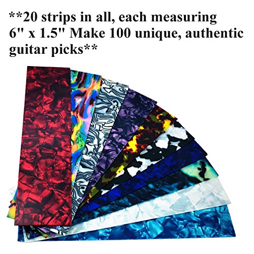 Pick-a-Palooza Lot de bandes pour médiators de guitare – Grande variété de bandes pour faire des médiators avec n… - Les Beatles, Paul McCartney, John Lennon, RIngo Starr, George Harrison Pick-a-Palooza Lot de bandes pour médiators de guitare - Grande variété de bandes pour faire des médiators avec n… – Image 6