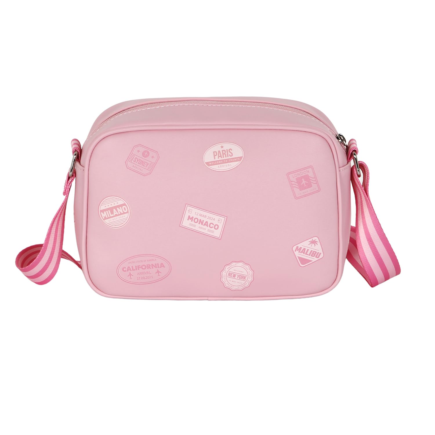 Barbie Travel Mała Torebka na Ramię Fashion, Różowa, 24 x 16 cm
