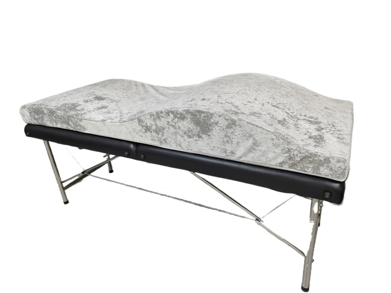 Topper for Massage Bed Massage Mattress And Cover Wave Memory Foam Bed Beauty Salon Spa(Gray mattress)