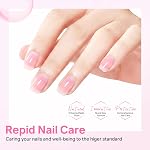 MIZHSE 16ML Nail Strengthener,Nail Hardener Extra Strong and Growth | 4 IN 1Pink Nail Polish for Repair Treatment Ridge Filler Nails Foundation Polish for Thin and Damaged Nails Manicure DIY