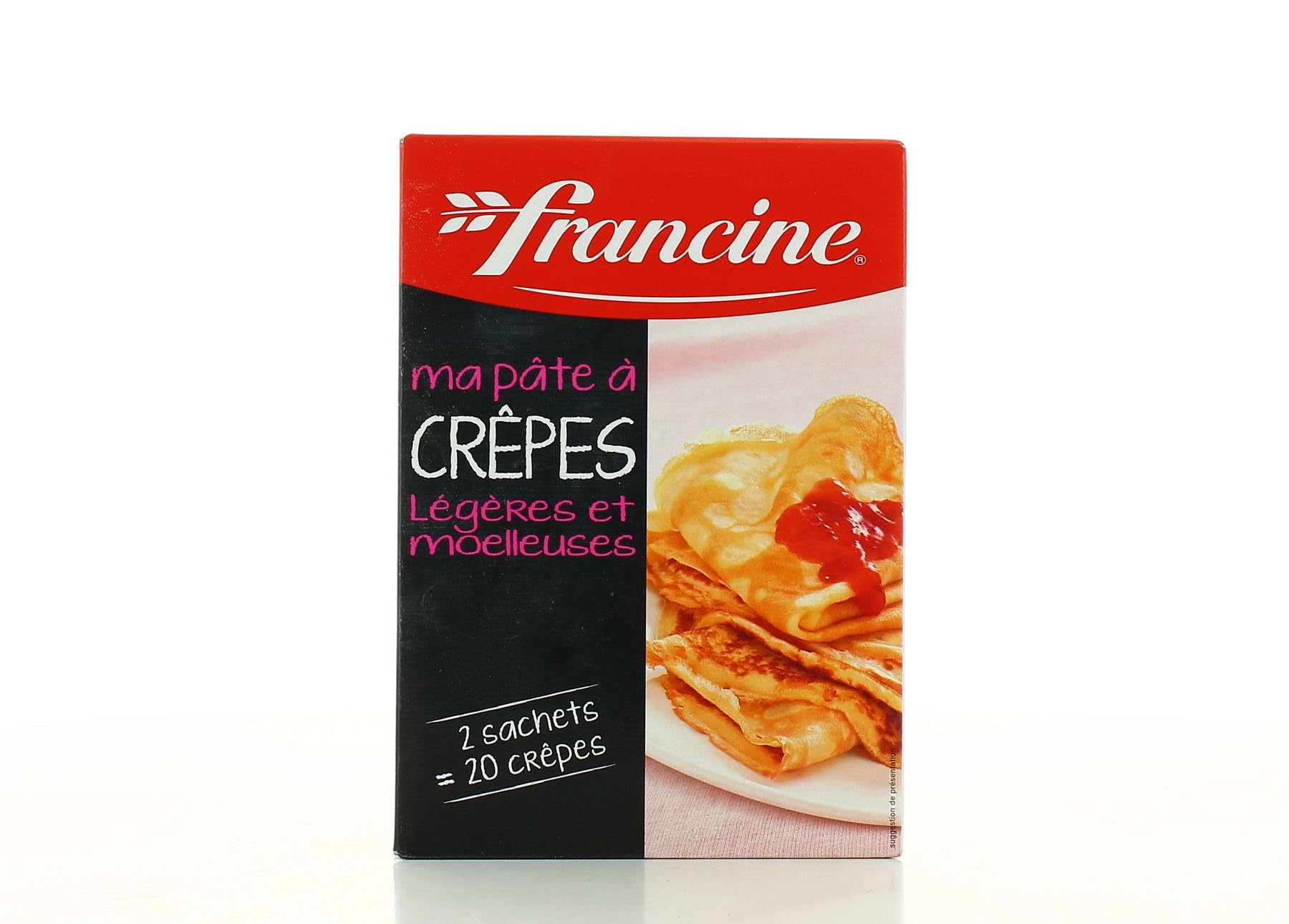 FRANCINE - Francine Préparation Pour Pâte À Crêpes 380G - Lot De 4 - Vendu Par Lot