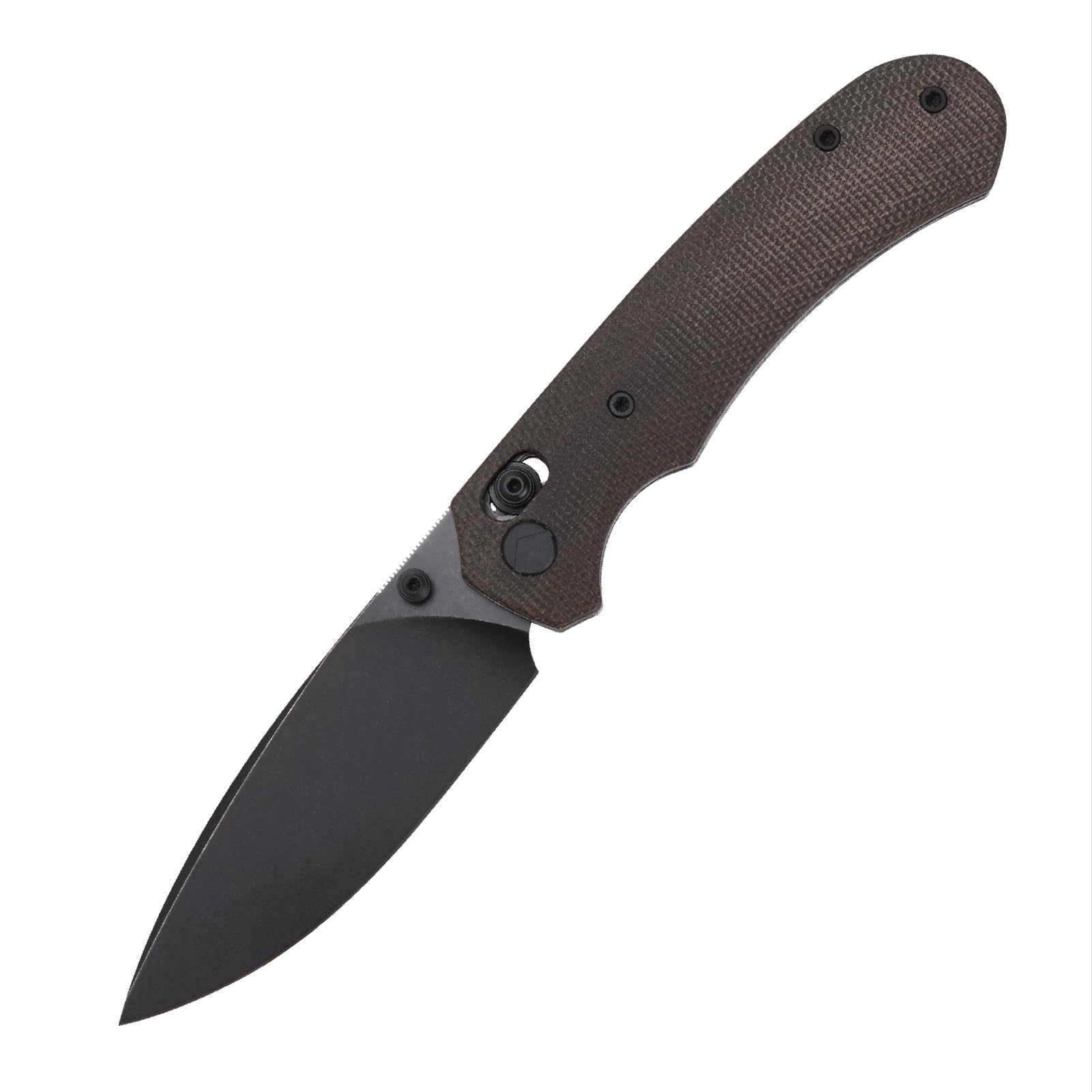 Klappbares Taschenmesser,3.31" 154CM Klinge,Erogonomischer Titan Griff,Jagd Überlebensmesser,EDC Messer für Jagd Camping Überleben Outdoor Angeln Wandern (Grün)