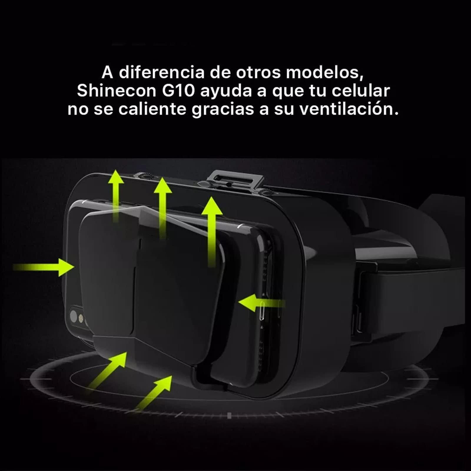 Gafas Realidad Virtual VR 3D, Visor Realidad Virtual 3D con Controlador, Compatible con Pantallas 4,7-7,2 Pulgadas, Distancia Interpupilar Ajustable para PelíCulas Y Juegos En 3D,Black+B03 Handle