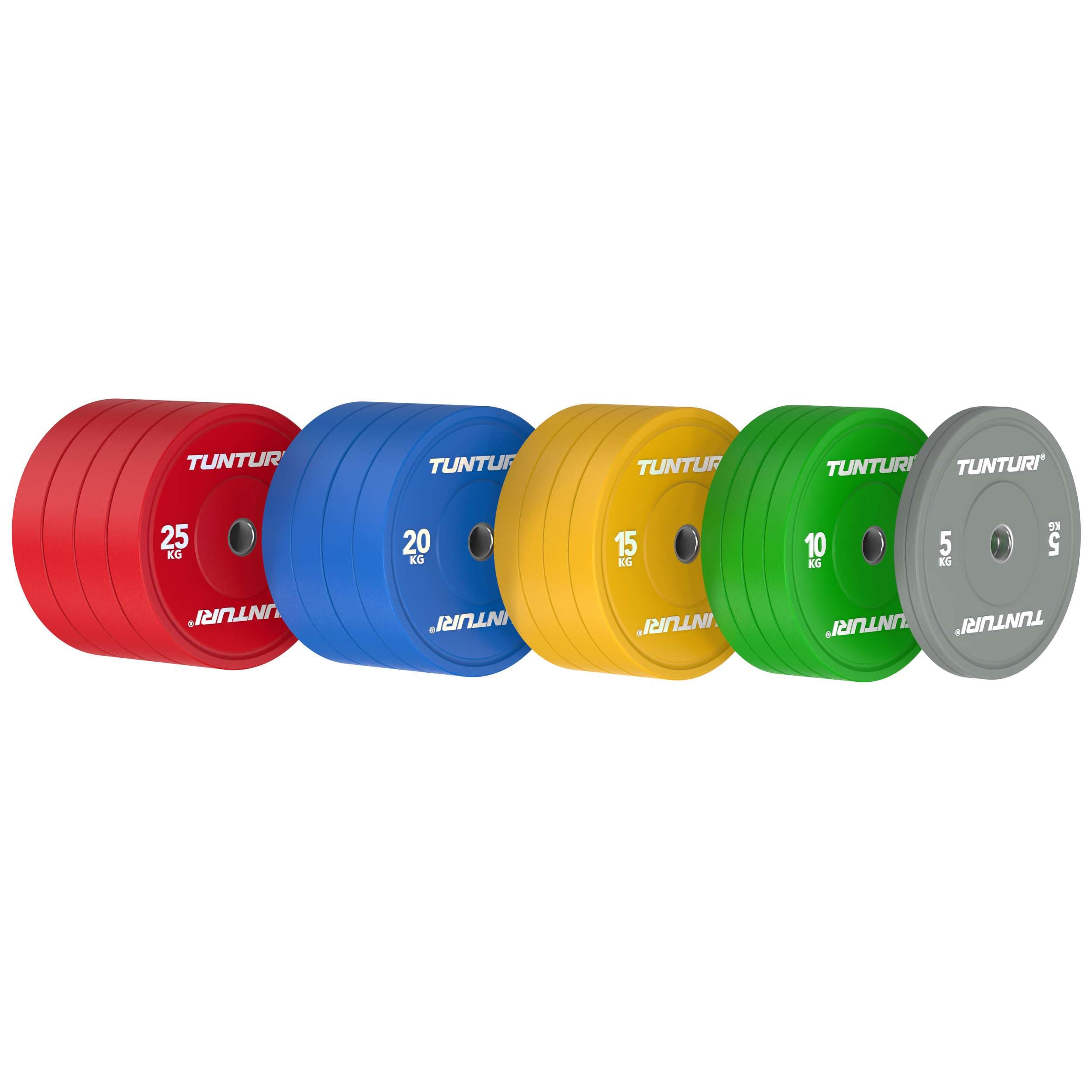 Tunturi Platino, dischi per manubri, set da 290 kg