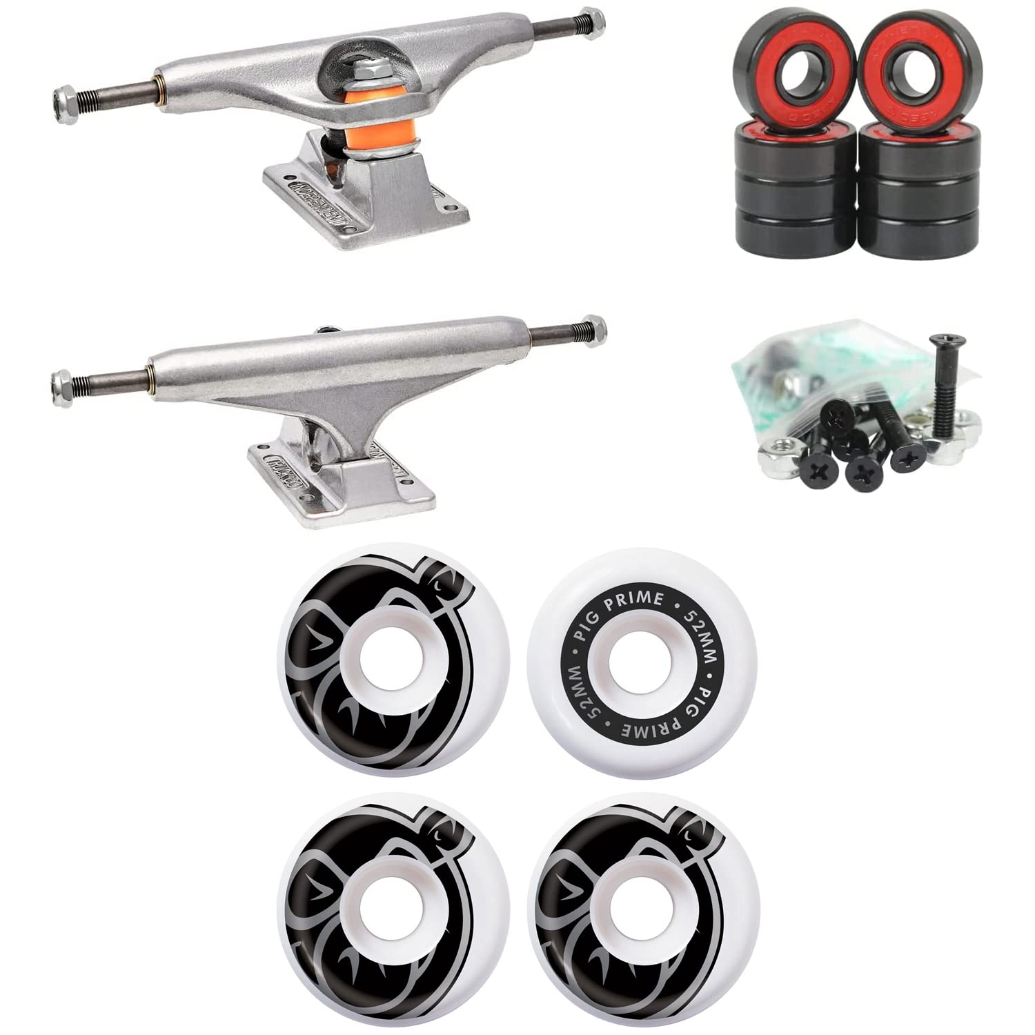 スケートボード INDEPENDENT Truck Pig Wheel GIRL Bearing スケートボード INDEPENDENT Truck Pig Wheel GIRL Bearing