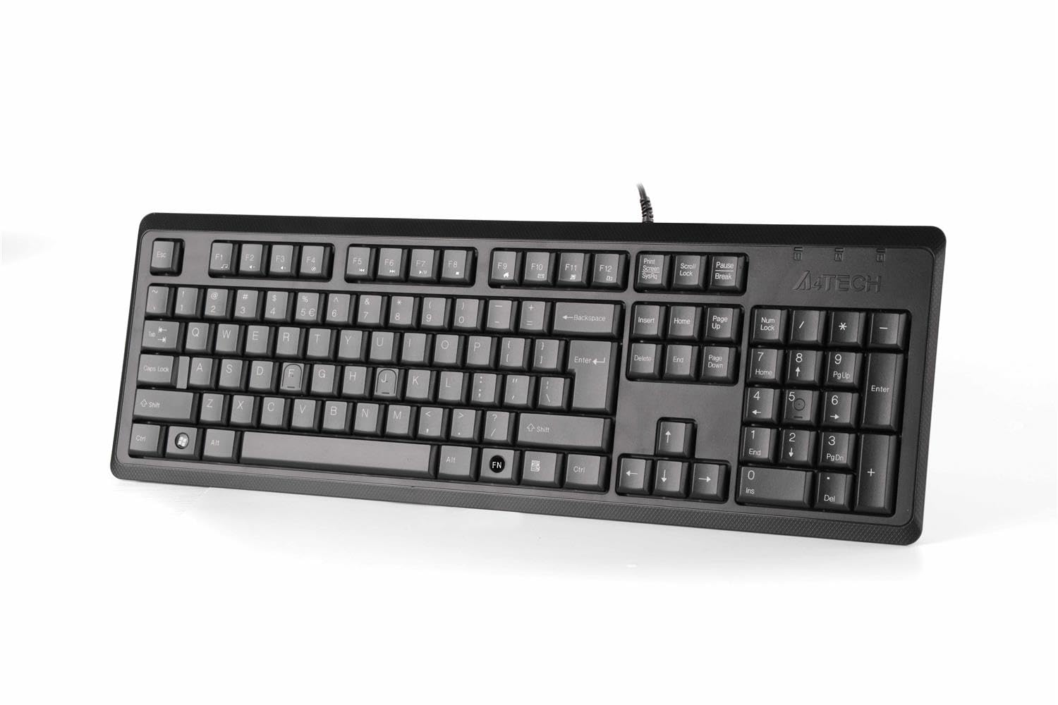 A4 TECH KR-92 Q USB Türkçe FN-MULTİMEDYA Siyah Klavye