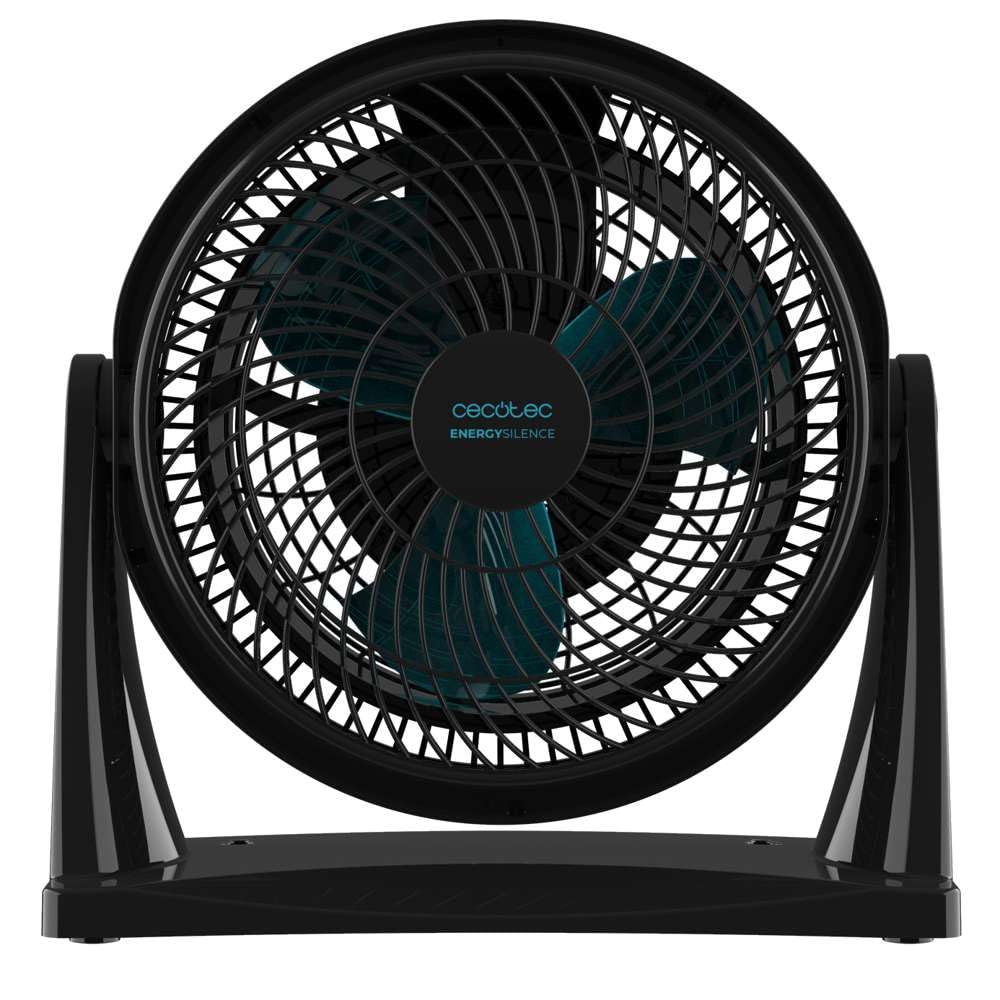 Cecotec Industrieller Bodenventilator EnergySilence 900 FloorFlow, 30 W, Durchmesser 22,6 cm, 2 Geschwindigkeiten, 3 aerodynamische Flügel, einfache Bedienung und maximale Sicherheit